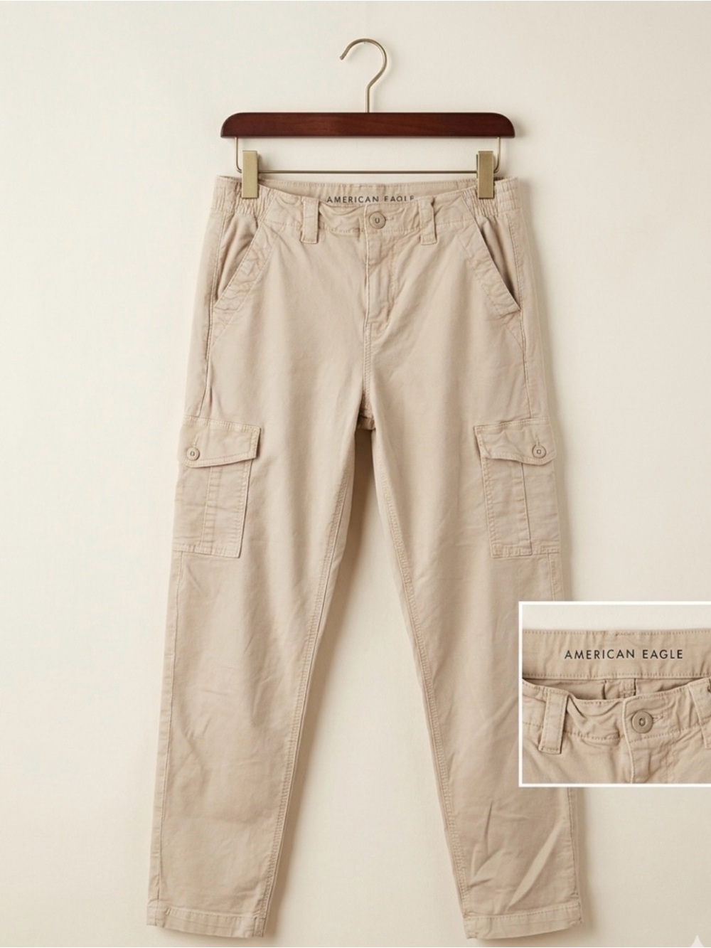 Women’s Cargo Pants - Tan